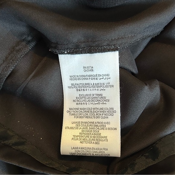 BCBGeneration Black Lace One Shoulder Dress - S Flowy Cocktail Party Elegant - Picture 7 of 8